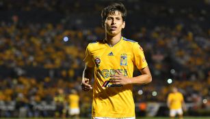 Jürgen Damm en un partido con Tigres 