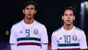 Macías y Lainez, previo a un duelo del Tri Sub 20 