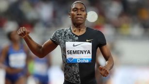 Caster Semenya, durante una competencia 