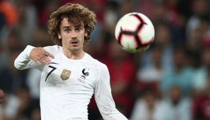 Griezmann, durante un juego con la selección de Francia