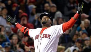 David Ortiz en un juego de los Red Sox