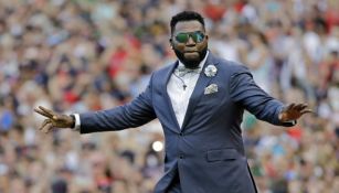 David Ortiz en un evento realizado en el Fenway Park en 2017