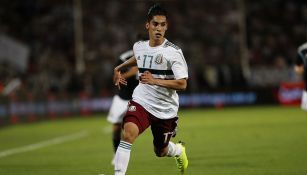 Erick Aguirre en un partido con Selección Mexicana