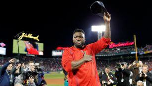 David Ortiz, durante un partido de la ALDS contra Cleveland Indian