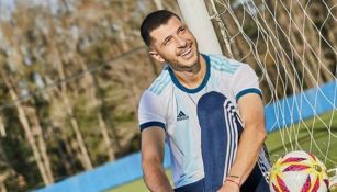 Guido Rodríguez, con la playera de Argentina