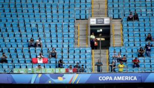 Gradas de la Arena do Grêmio poco antes del Venezuela vs Perú