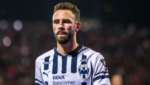 Layún, después de un partido de Rayados