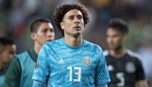 Ochoa al término del partido contra Canadá en Copa Oro 