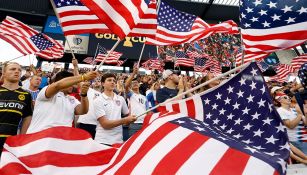 Afición de Estados Unidos alienta a su selección