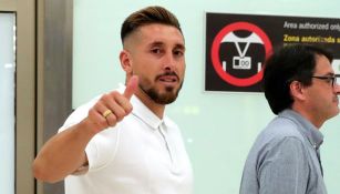 Héctor Herrera en su llegada a España 