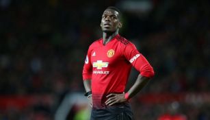 Paul Pogba, durante un juego con el Manchester United