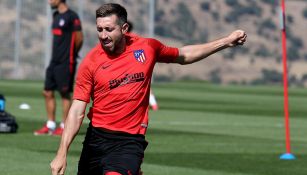 Héctor Herrera en la pretemporada del Atleti