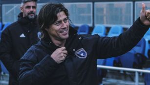 Matías Almeyda, en un juego del San José Earthquakes