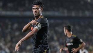 Carlos Vela, durante un juego con el LAFC