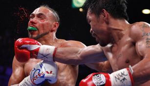 Pacquiao impacta el rostro de Keith Thurman