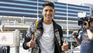 Edson Álvarez, en su llegada a Holanda