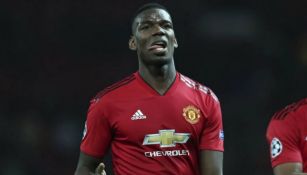 Pogba, en un juego con el Manchester United