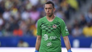 Agustín Marchesín durante un encuentro ante Tigres