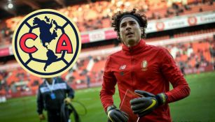 Memo Ochoa, previo a un juego con el Standard 