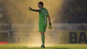 Agustín Marchesín, durante juego de América