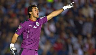 Toño Rodríguez durante un partido de Chivas