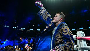 Gennady Golovkin tras un combate ante Canelo Álvarez