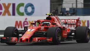 Kimi Räikkönen durante el Gran Premio de México