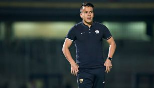 Marcelo Alatorre previo a un partido con Pumas 