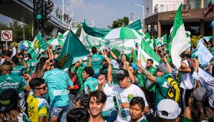 La afición de León previo al partido contra Chivas