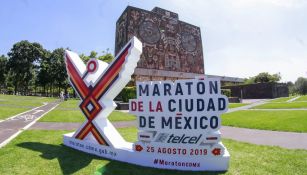 Logotipo del Maratón de la Ciudad de México 2019