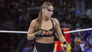 Ronda Rousey, en una pelea de WWE