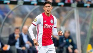 Edson Álvarez en su debut con el Ajax de Holanda 