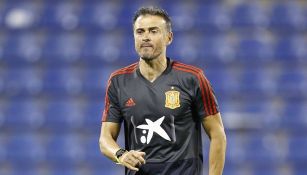 Luis Enrique dirige entrenamiento de España 