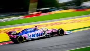 Checo Pérez en el Gran Premio de Bélgica