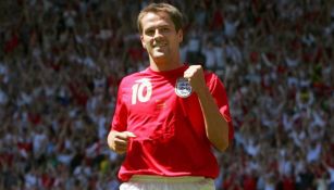 Michael Owen con la Selección Inglesa en el 2006