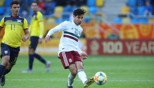 Diego Lainez, durante juego de la Selección Mexicana en el Mundial Sub 20