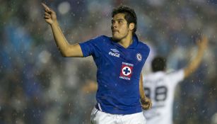 Chuletita Orozco cuando jugaba con el Cruz Azul