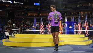 Rafael Nadal, tras ganar el US Open