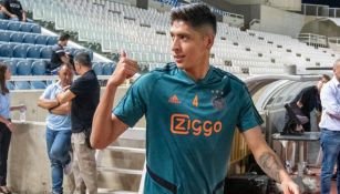 Edson Álvarez, después de un partido del Ajax