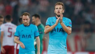 Harry Kane tras el empate ante Olympiacos