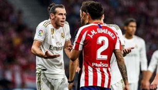 Bale se molesta en juego del Atlético de Madrid