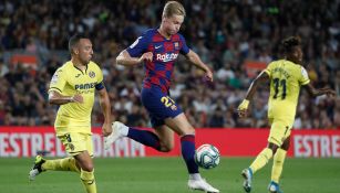 Frenkie De Jong, durante un duelo con el Barcelona 