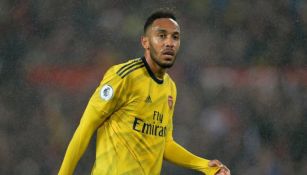 Aubameyang, en un partido del Arsenal