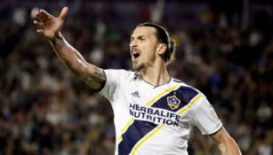 Zlatan Ibrahimovic durante un juego del LA Galaxy 