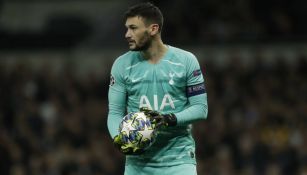 Hugo Lloris, en un partido del Tottenham