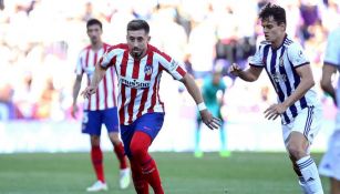 Héctor Herrera, en el Valladolid vs Atleti de La Liga