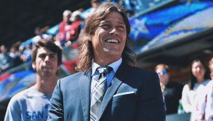 Matías Almeyda en partido de San José