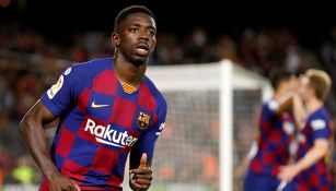 Dembéle, durante juego contra Sevilla