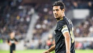 Carlos Vela en partido con Los Angeles FC