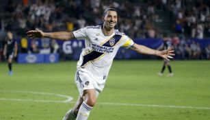 Zlatan Ibrahimovic durante un juego del LA Galaxy